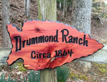 Arrowhead Shaped Sign - Custom Personalized Wooden Sign
