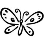 Carved Butterfly Image