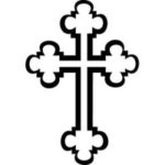 Carved Cross Clipart